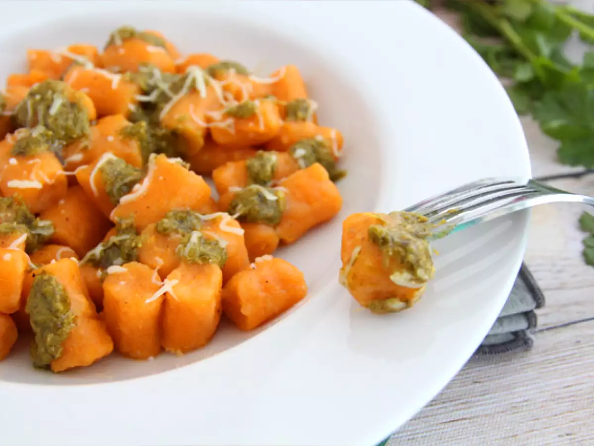 Zoeteaardappelgnocchi (makkelijk recept)